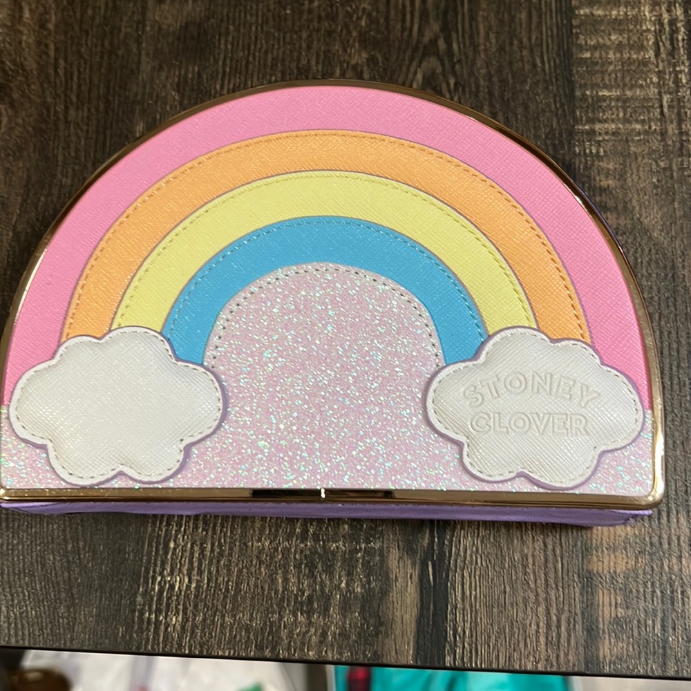 NWT Stoney Clover Lane x Target rainbow crossbody bag lavender